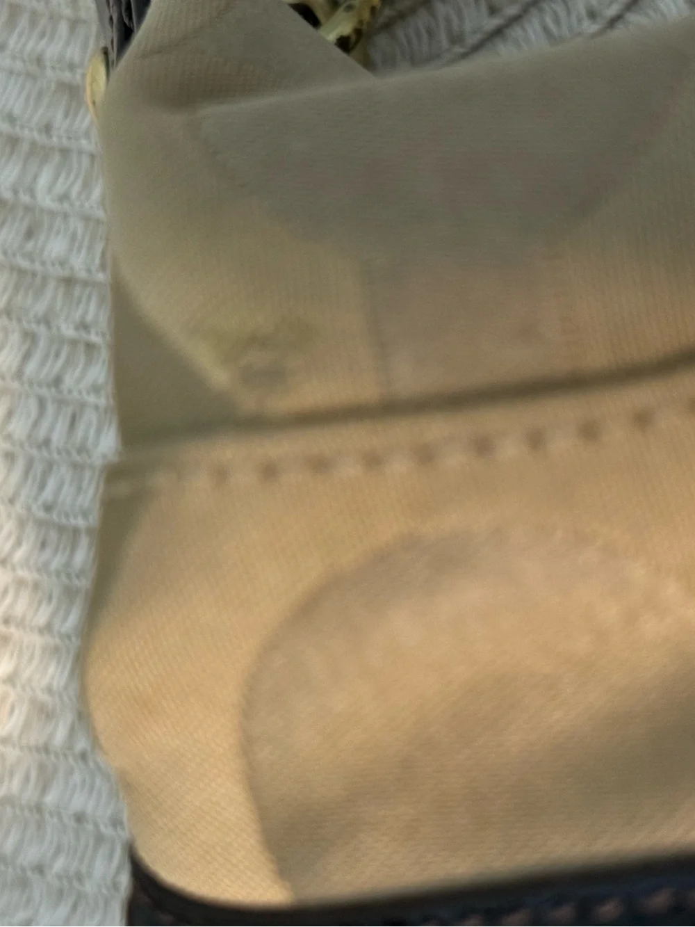 Coach Madison Audrey Op Art sateen satchel in khaki and brown